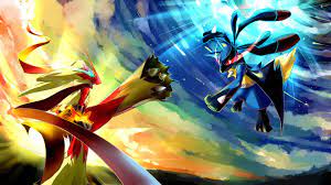 Anime Pokemon Blaziken Pokemon Lucario Pokemon Pokemon Pokemon Battle Wallpaper Cool Pokemon Wallpapers Hd Pokemon Wallpapers Hd Anime Wallpapers