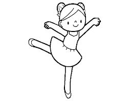 Dibujo De Bailarina De Ballet Para Colorear Dibujos Net Hello kitty bailarina de ballet para colorear. dibujo de bailarina de ballet para