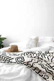 Black And White Throw Blanket With Tassels Bohemian Hand Woven Throw Blanket Tribe Pattern Throw Blanket Mudcloth Inspired Throw Blanket White Throw Blanket Bedroom Throw Blanket Boho Throw Blanket