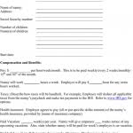 nanny agreement template nanny agreement template nanny contract ...