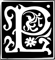 Free Free Letter P Monogram Svg Free SVG PNG EPS DXF File