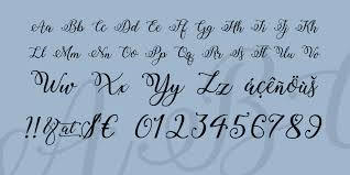 Calligraphy is an artistic writing style where the pressure is varied to create thick and thin lines, all in a single stroke. Kaligrafi Calligraphy Font