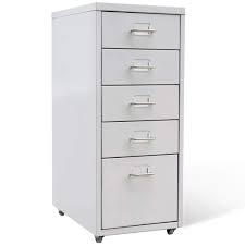 Rating 4.600115 out of 5 (115) £110.00. Soulong 5 Drawer Metal Filing Cabinet Mobile Detachable Cabinets Unit Office Storage Organizer For Files With