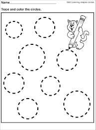 Tracing Pages For Preschool Preschool Tracing Shapes Worksheet Kindergarten Tracing Worksheets Preschool