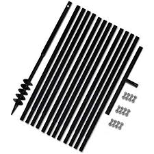 Tariere Thermique 52 Cm3 3cv 3 Meches 100 150 200 Rallonge 30 Cm Amazon Fr Bricolage Tariere Manuelle Rallonges Meches