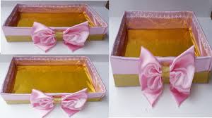 Jual kotak seserahan atau kotak hantaran full mika berkualitas. Diy Cara Membuat Tempat Hantaran Pernikahan Dari Kardus Bekas Model 2 Youtube