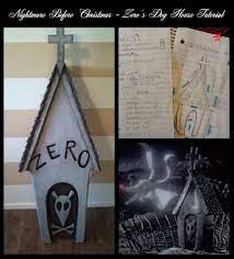 Nightmare Before Christmas Zero S Dog House Grave Stone Tutorial Nightmare Before Christmas Halloween Christmas Props Nightmare Before Christmas