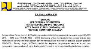 Berikut contoh surat lamaran pekerjaan yang bisa kamu download file dokumennya juga, link di bagian akhir artikel. Lowongan Kerja Tenaga Pendamping Kotaku Tahun 2021