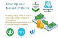 Cleanup, reconciliation, and bookkeeping of messy QuickBooks and ...