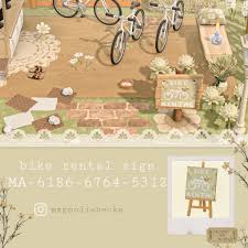 New leaf wiki is a fandom games community. Rebecka On Twitter Bike Rental Sign Acnh Animalcrossingnewhorizons Animalcrossing Animalcrossingdesigns Https T Co Jnrnmexa0t Twitter