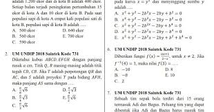 Soal soal um undip