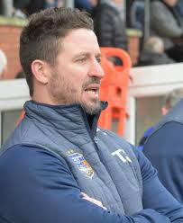 Workington Town coach Chris Forman