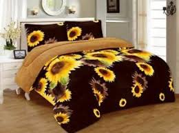 There are 139 king sherpa blanket for sale on etsy, and they cost $49.04 on average. 3 Piece Sunflower Brown Yellow Flannel Sherpa Blanket Queen King Size 7 Lbs Ebay