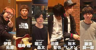 dialogue staff 本日の楽器rec２本目 大冒険をよろしく です すぐワイワイ すぐワイワイ 作詞作曲ベース 田淵智也さん 編曲 堀江晶太さん ギター 堀崎翔さん ドラム 裕木レオンさん ピアノ 伊賀拓郎さん エンジニア 藤浪 ダイアローグ 作詞