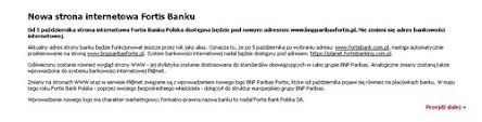O tym, że fortis bank polska stał się częścią bnp paribas jego klienci informowani byli listownie jeszcze w maju tego roku. Fortis Bank Po Cichu Zmienil Sie W Bnp Paribas Fortis Prnews Pl