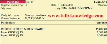 Employers pay class 1a and 1b national insurance on expenses and benefits they give to their employees. How To Enter Ineligible Input Tax Credit Purchase Expenses In Tallyerp 9 Tally Knowledge