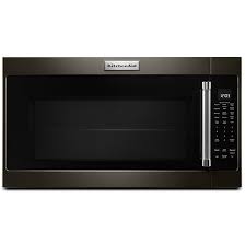 Four A Micro Ondes A Hotte Integree Kitchenaid 2 0 Pi Acier Noir Ykmhs120ebs Reno Depot