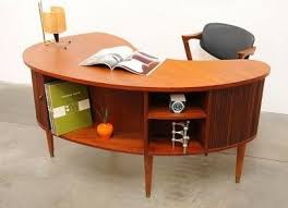 Mad For Mid Century Mid Century Desks With A Bar Vintage Mid Century Furniture Mid Century Modern Desk Mid Century Desk