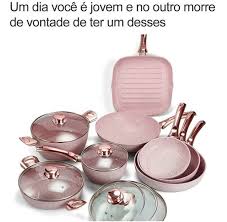 Kakamakakakakakakakakamakkakakakakakakkak Minhas Tapaware Shsh Panela Rosa Conjunto De Panelas Itens De Cozinha