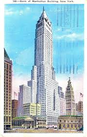 Bank Of Manhattan New York City Skyscraper Architecture New York City Buildings Interesting Buildings