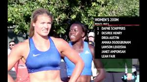 It all started at her club hellas when she was nine years old. Dafne Schippers World Lead 22 29 200m 2017 Bryan Clay Invite Youtube