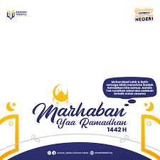 86 likes · 1 talking about this. Twibbon Marhaban Yaa Ramadhan Amanah Takaful 1442 H