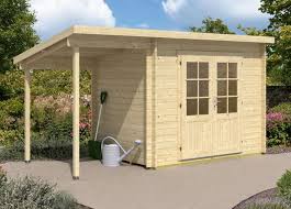 Pultdach Gartenhaus Modell Martina 28 Mit Schleppdach Gartenhaus Pultdach Anbau Haus Gartenhaus