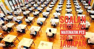 Soalan bahan kecemerlangan 9 (peperiksaan percubaan) pt3 sains bagi negeri terengganufull description. Soalan Percubaan Matematik Pt3 2018 Skema Jawapan Peperiksaan
