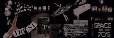 Aesthetics Black And White Collage Header 