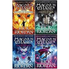 Rick Riordan Magnus Chase Series 4 Books Collection Set The Sword Of Summer Hammer Of Thor Ship Of In 2020 Magnus Chase Magnus Chase Books Rick Riordan Book Series