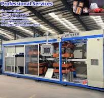 Full Automatic 3 Stations Plastic Thermoforming Machine for Sushi Food Tray Packaging (pla) Box