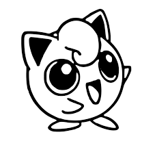 You can now print this beautiful jigglypuff pokemon coloring page or color online for free. Pokemon Cut File Jigglypuff Coloring Page Jigglypuff Pokemon Svg Cut File Clip Art Art Collectibles