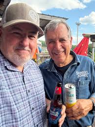 About 10 years ago! Me, Brian Marriott and Jim Durrant (Marine Supt) having  a “quiet beer”! Sadly Maz is gone but thankfully Jim is still with us!