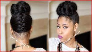 Casual Updo Hairstyles For Black Women Black Hair Updo Hairstyles Casual Hair Updos Braided Hairstyles Updo