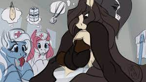 2188216 - explicit, artist:lostdragon01, oc, oc only, oc:cherry pop, oc:d,  oc:icy heart, oc:l, earth pony, gypsy vanner, pegasus, pony, analingus,  analingus on male, animated, anus, balls, brother and sister, butt, cbt,  cleft