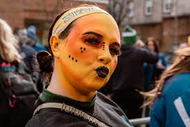 nations of parade in Sparta Greece