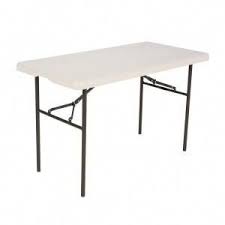 Lifetime 6 Ft Fold In Half Table Almond 80454 The Home Depot Pub Table Sets Table High Top Table Kitchen