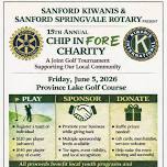 Kiwanis & Rotary Chip in FORE Charity