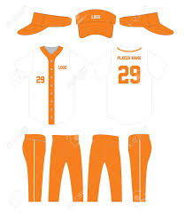 Baseball/softball jersey (sleeveless) downloadable files: Baseball Jersey Uniform Template Mock Up Custom Design Baseball Royalty Free Cliparts Vectors And Stock Illustration Image 153764439