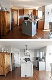 Refresh pickled wood cabinets by doing a deep clean on your existing cabinets. Should I Paint My Oak Cabinets Or Keep Them Stained Questionnaire Kylie M Interiors