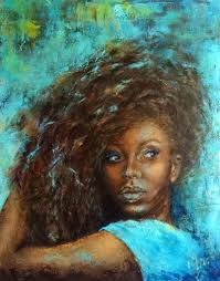 Pin By Regina Brouwer On Schilderen Art Black Women Art African American Art