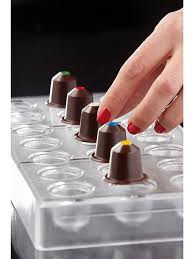 Moule Chocolat Capsule Cafe 21 Empreintes Mallard Ferriere Moule Chocolat Chocolat Pieces En Chocolat