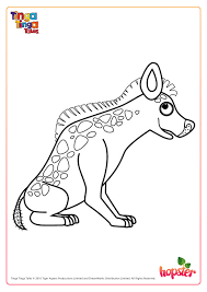 His best friend is tortoise, who he always pebble painting fabric painting african animals african art coloring pages for kids coloring books. This Is Hyena From Tinga Tinga Tales Colour Him In Fun Printables For Kids Kids Tv Arts And Crafts For Kids
