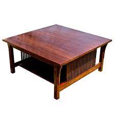 Get furniture delivered to your door. Stickley Mission Style Square Coffee Table Ebth