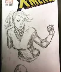 Kitty Pryde Work In Progress By Frank Cho Frank Cho Kitty Pryde Comic Books Illustration