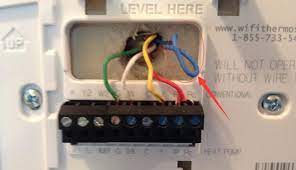 While thermostat wiring only utilizes 24 volts (thus it won't shock you or is even detectable) c: C Wire Issue What If I Don T Have A C Wire