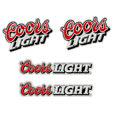 Other Decals Coors Light Pocket Bike Decals P Cl