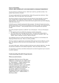 Because it's a recessive trait, red hair can easily skip a generation. What Are Dominant And Recessive Characteristics