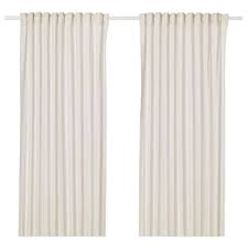 Hannalill Tenda 2 Teli Beige 145x300 Cm Ikea It Tende Di Pizzo Bastone Per Tende Appendere Le Tende