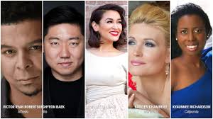 Cecilia Violetta López, Kirsten Chambers, Kyaunnee Richardson, SeungHyeon  Baek Headline Opera Orlando's 2021-22 Season